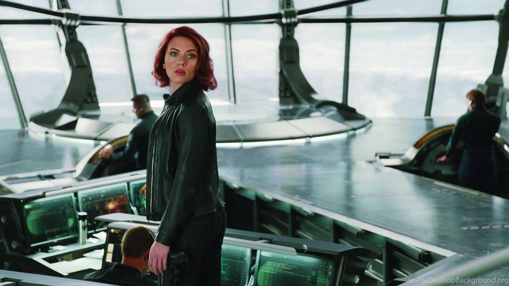 Wallpapers Scarlett Johansson The Avengers Natasha Romanoff Black ...