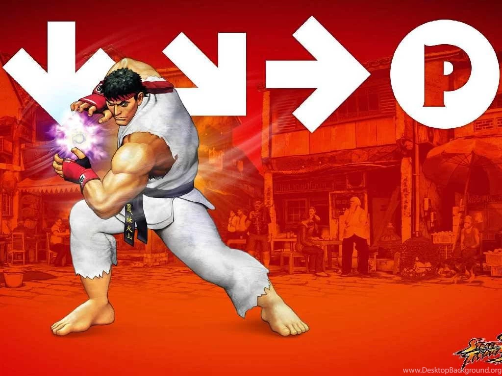 Ryu Hadouken Street Fighter Wallpapers