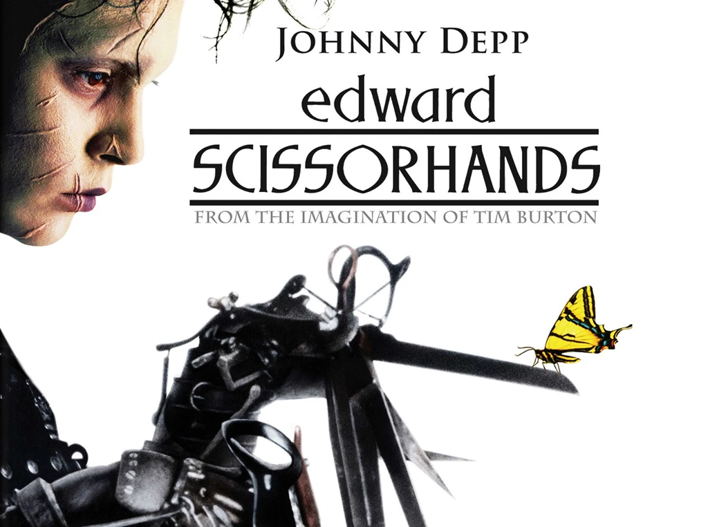 EDWARD SCISSORHANDS Drama Fantasy Romance Depp Poster Butterfly ...