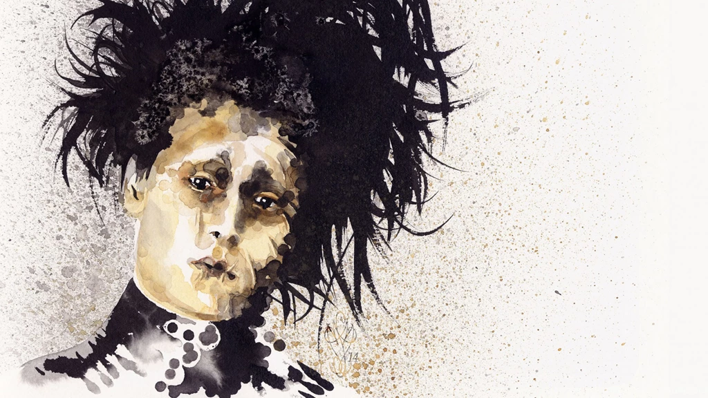 Download Wallpapers 3840x2160 Edward Scissorhands, Johnny Depp, Art ...