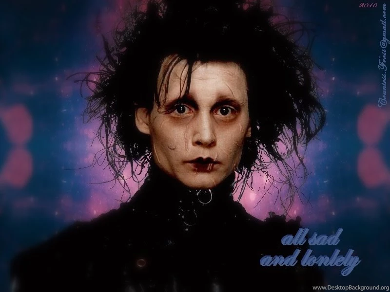 All Sad And Lonely   Edward Scissorhands Wallpapers (16217107)   Fanpop