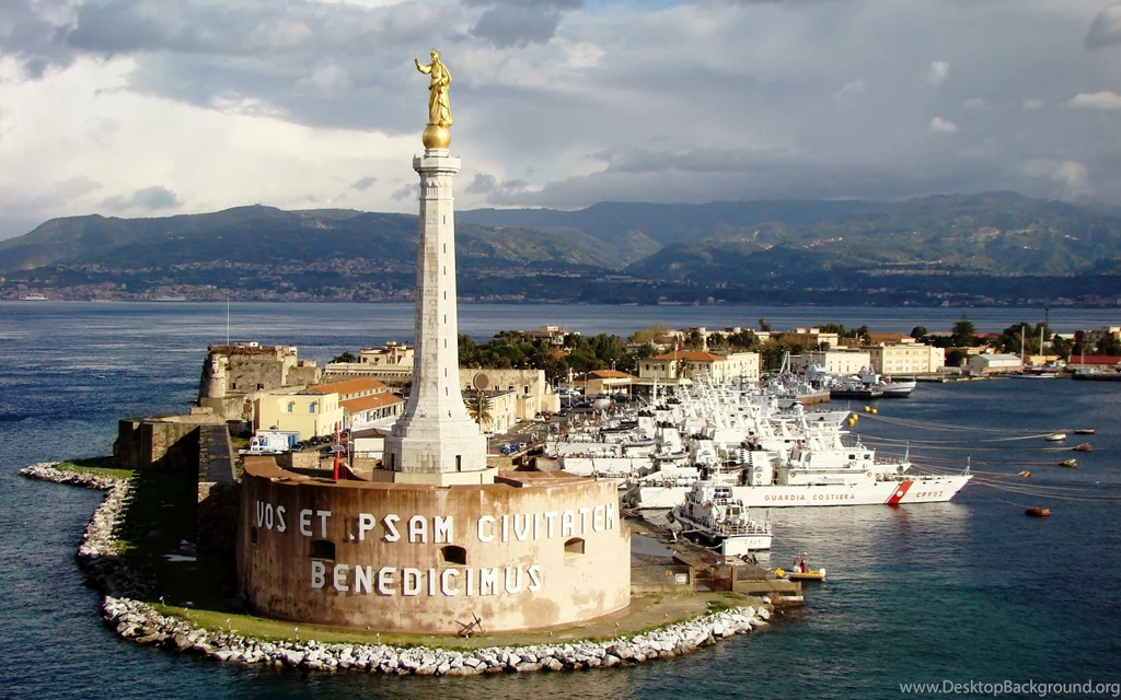 Sicily Lighthouse Man Made Wallpaper Backgrounds