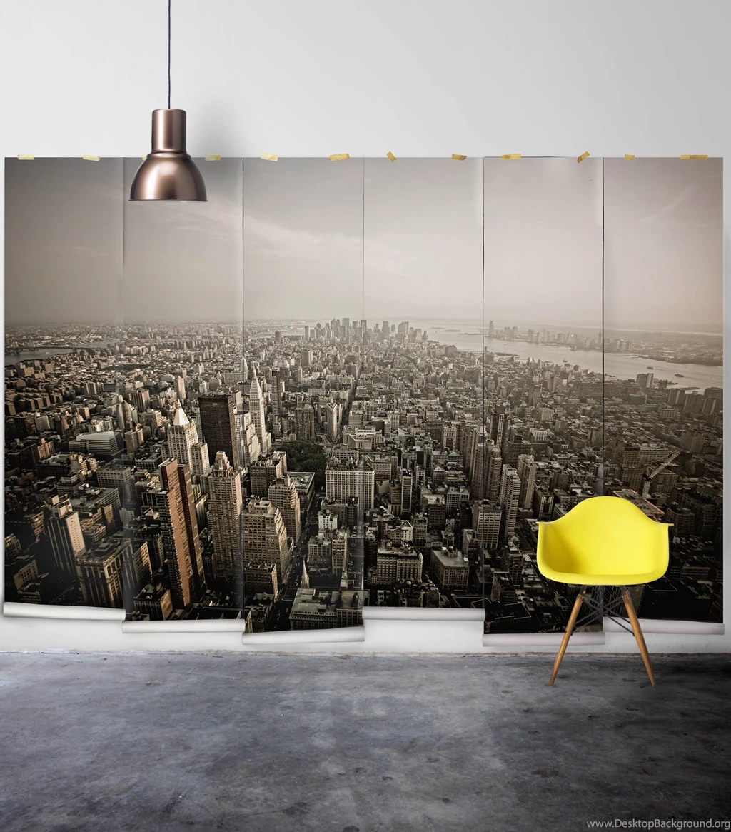 New York City Aerial Photo Wall Mural
