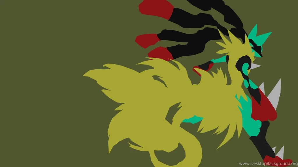 Mega Lucario Minimalism Wallpapers By Kirinismywaifu On DeviantArt