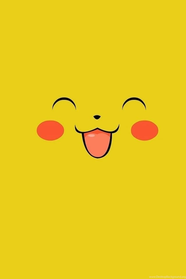 Pikachu Face Wallpapers Iphone Wesharepics Desktop Background