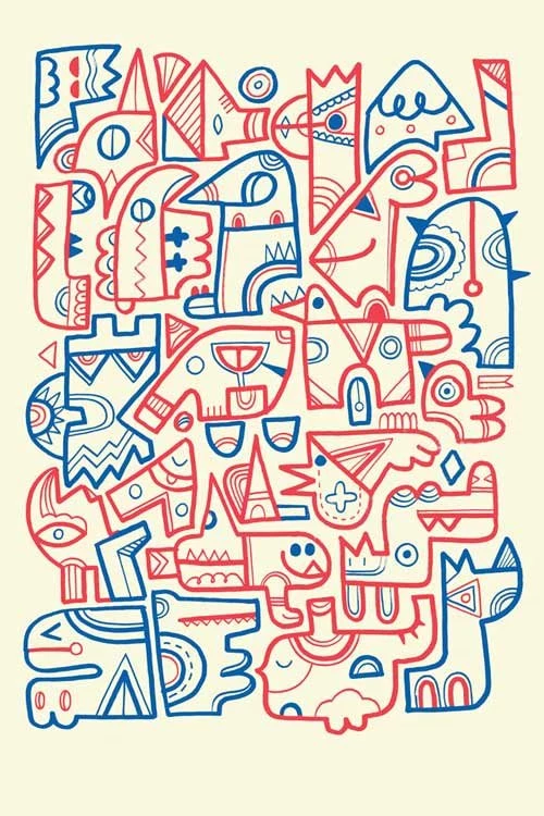 30 New Illustrated iPhone Wallpapers To Download