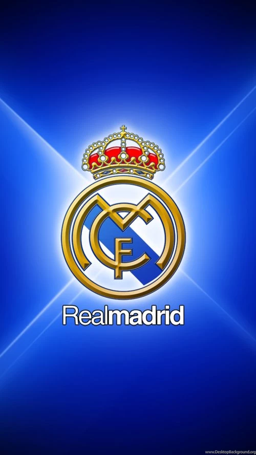 Real Madrid FC Logo 2014 In HD For Apple iPhone 6s Wallpapers
