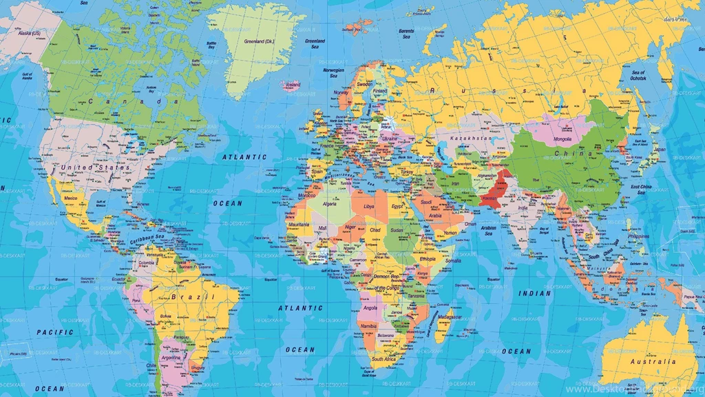 World Map Wallpapers