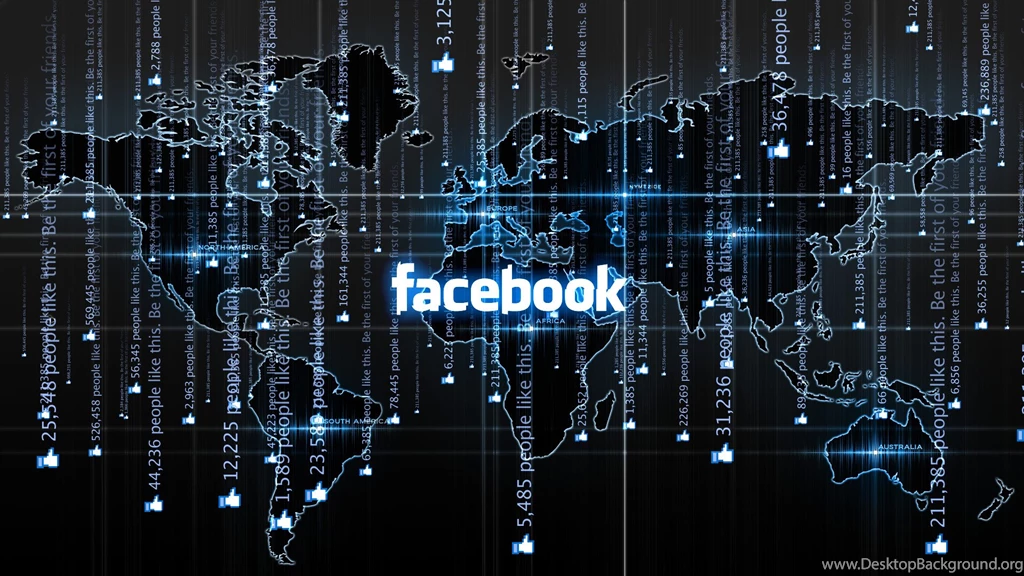 Facebook World Map Wallpapers