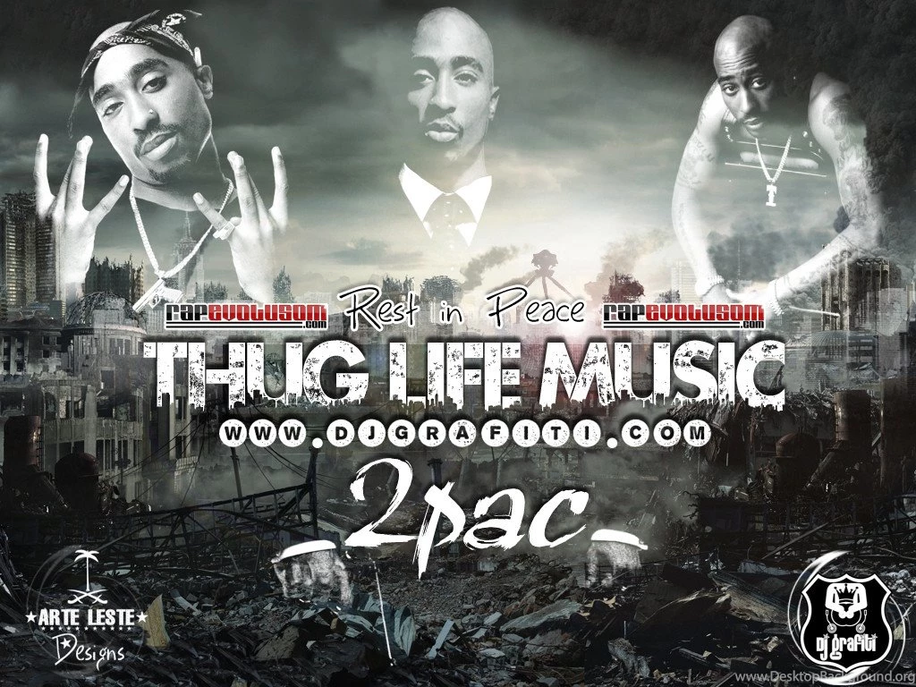 2pac Wallpapers Thug Life