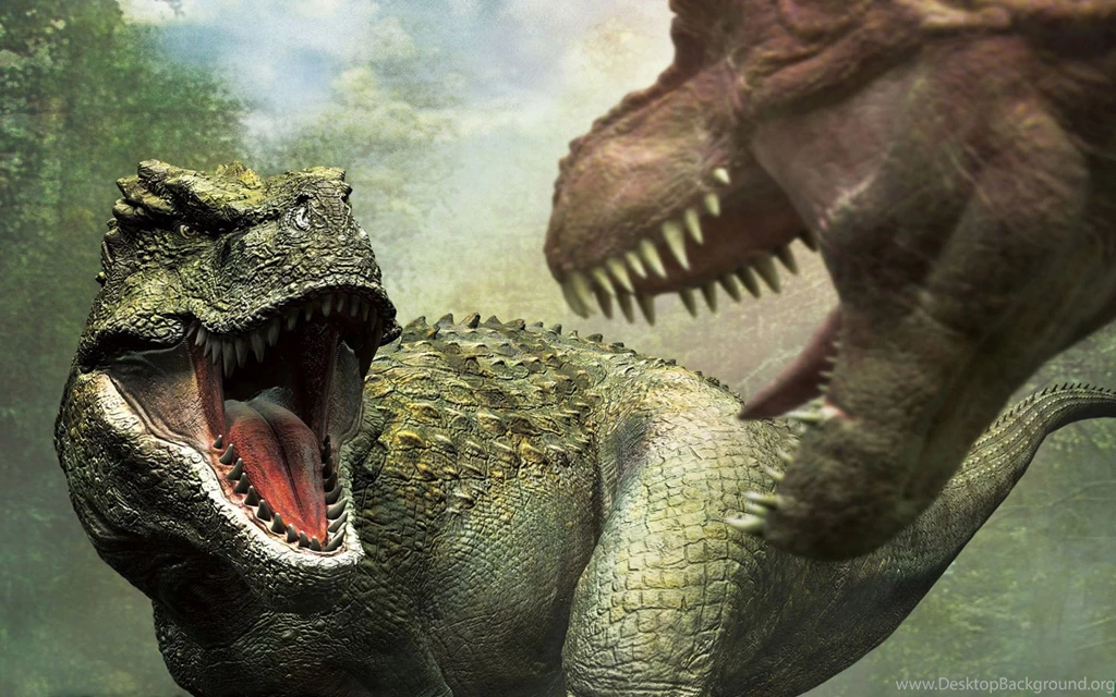 Tyrannosaurus Rex Battle Wallpapers