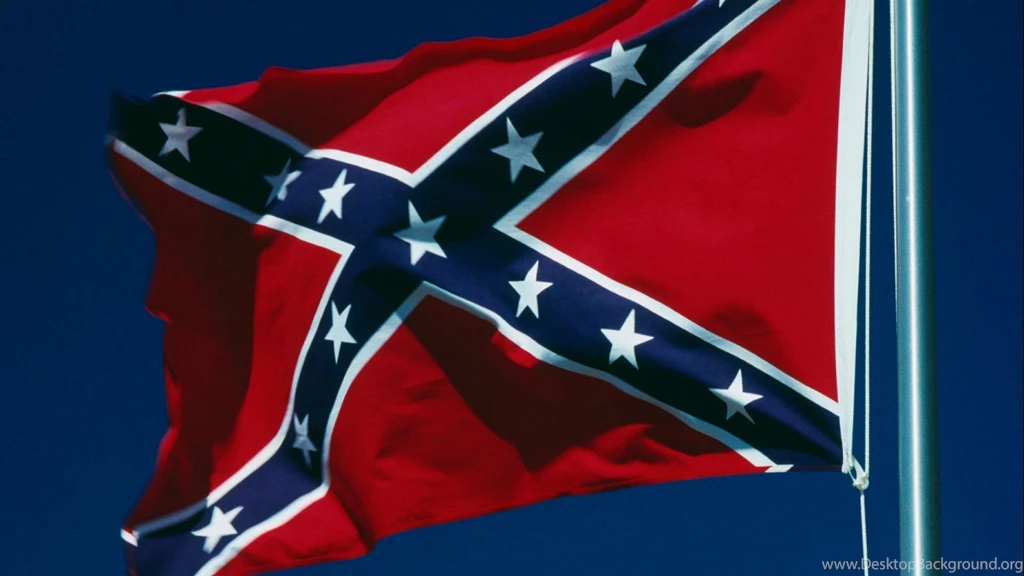 Confederate Flag Wallpapers Stock Picture