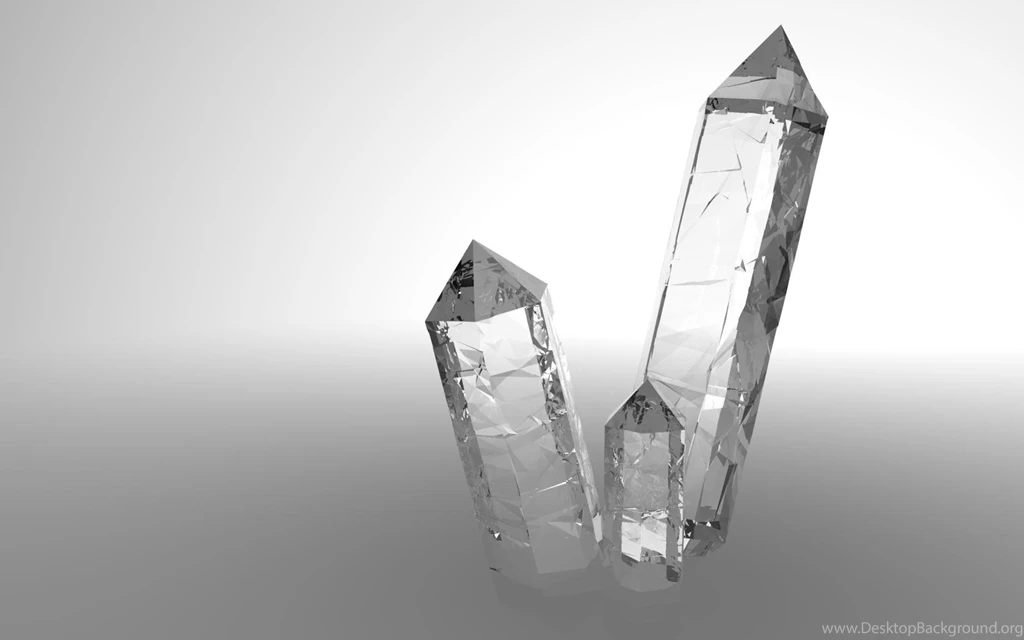CLEAR CRYSTALS WALLPAPER (