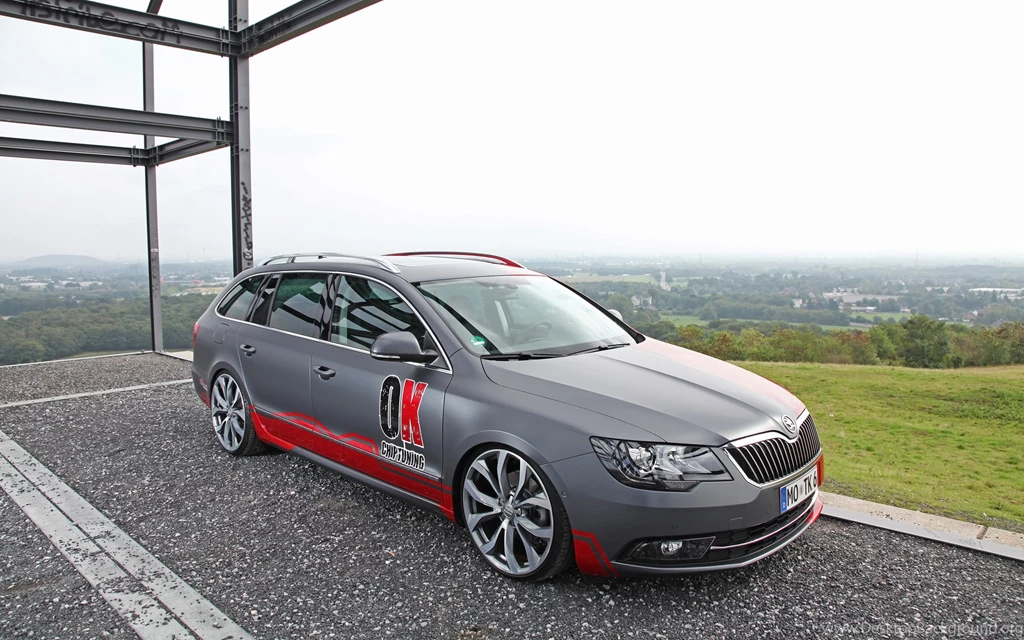 2013 Skoda Superb By OK Chiptuning Wallpapers