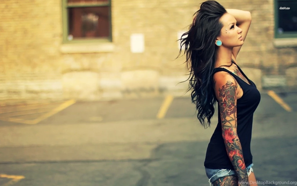 Tattooed Girl Wallpapers   Wallpapers Zone
