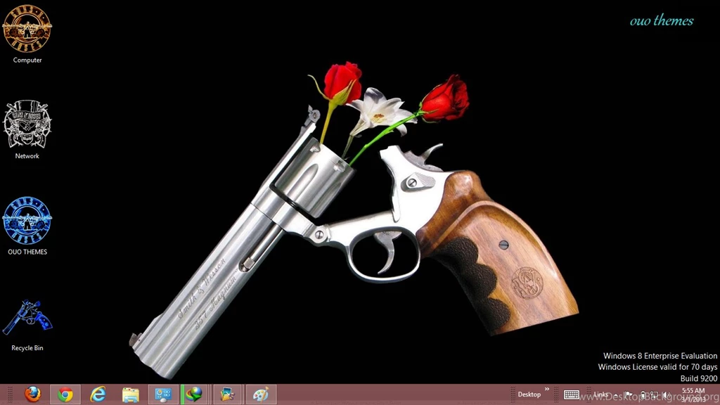 Download Gratis Tema Windows 7: Guns N Roses Windows 8 Theme