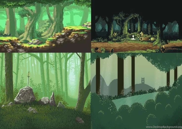 2d Video Game Backgrounds Google Search
