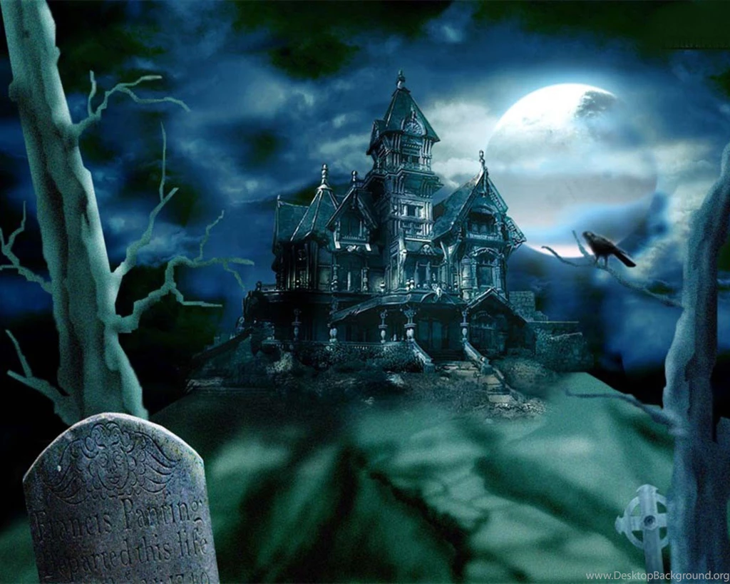 Free Graveyard At Full Moon Wallpapers Is A Great Wallpapers For ...