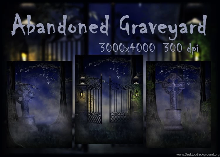 Abandoned Graveyard, Backgrounds By KlaraKay On DeviantArt