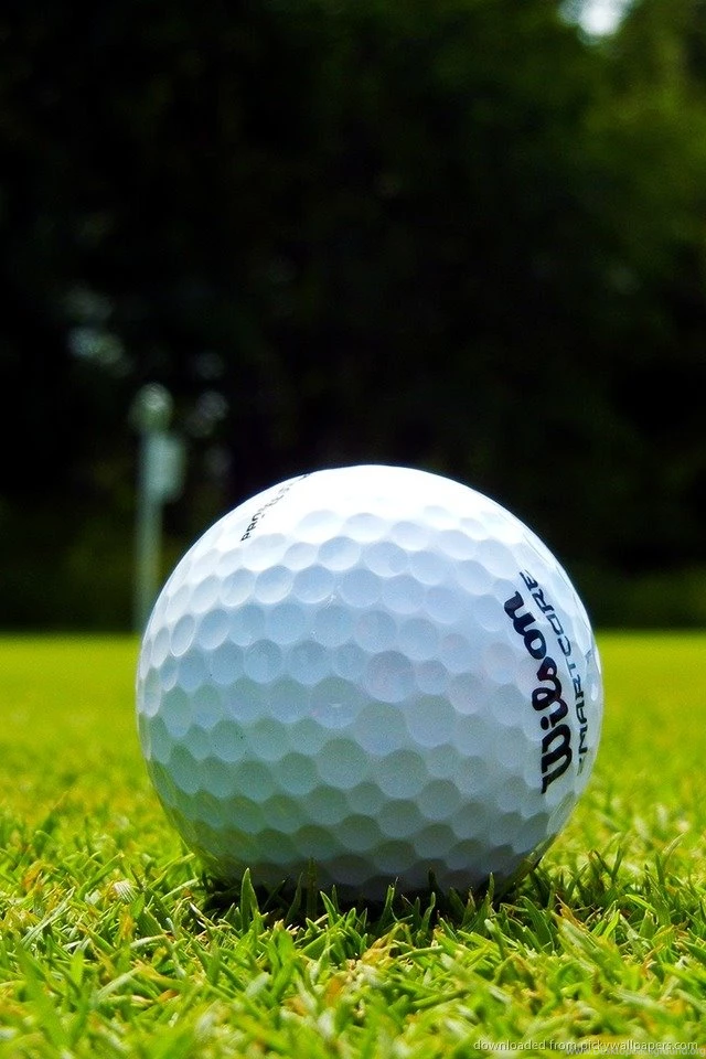 Download Three Wilson Golf Balls Wallpapers For iPhone 4