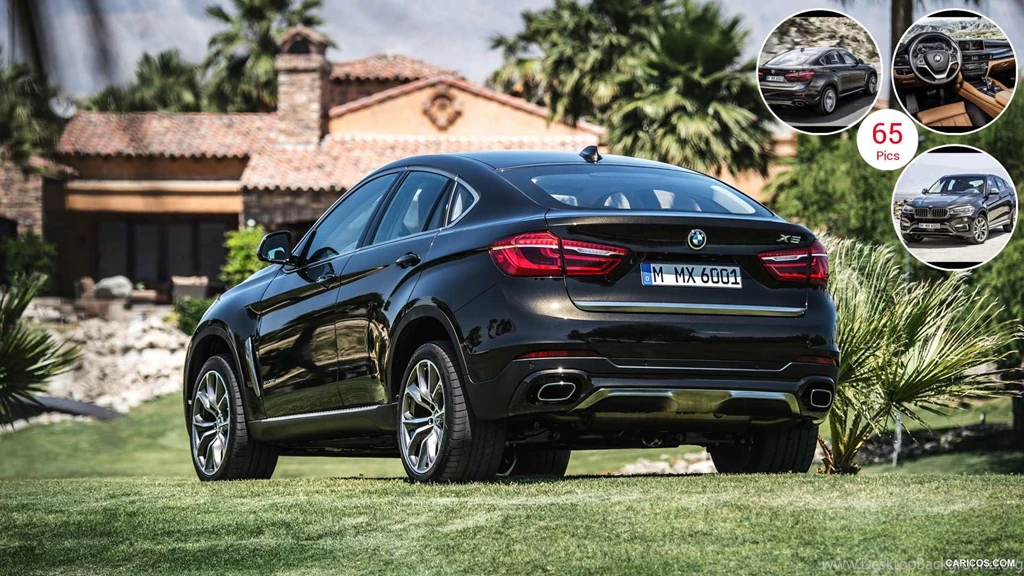2015 BMW X6 XDrive50i (Sparkling Storm) Rear