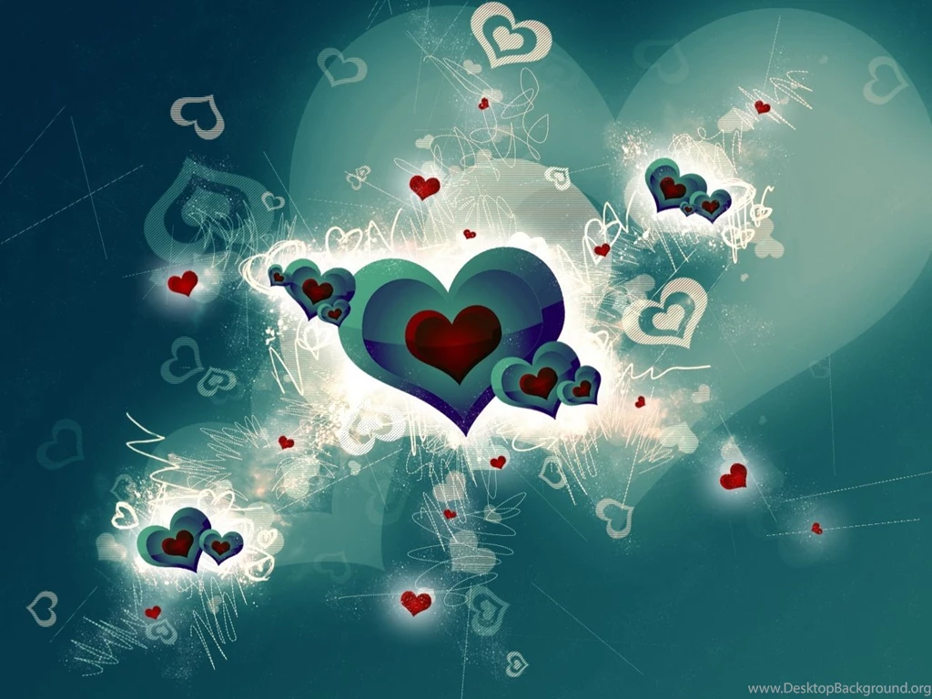 3d Wallpapers Love Heart