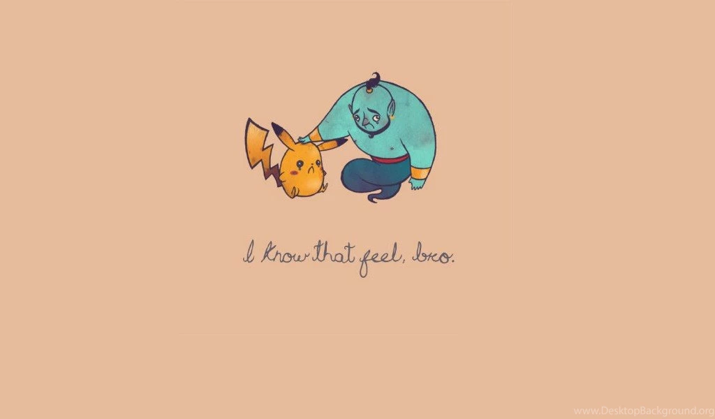 Pokemon, Minimalistic, Humor, Aladdin, Crossovers, Genie :: Wallpapers