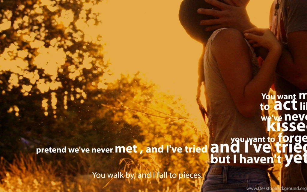 Download Wallpapers Mood, Boy, Girl, Kissing, Text, Inscription ...