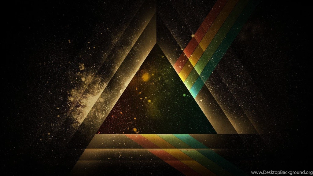 Prism Colorful Triangle Abstract Abstract Wallpapers