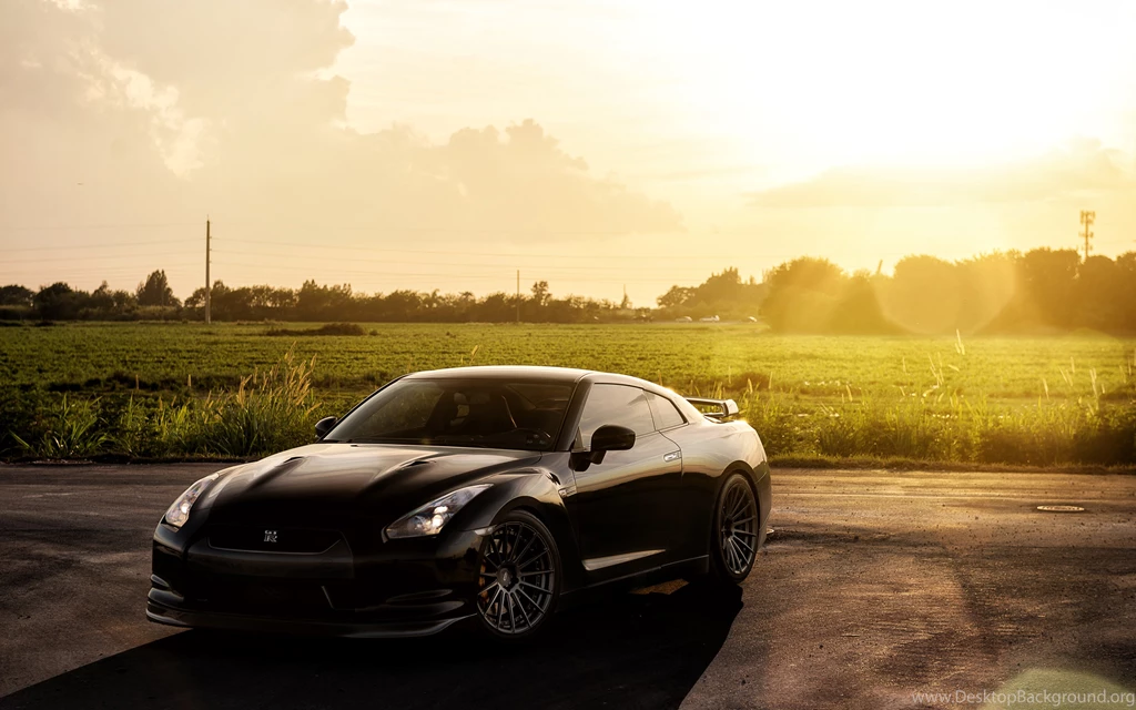 Nissan GTR On ADV1 Wheels Wallpapers