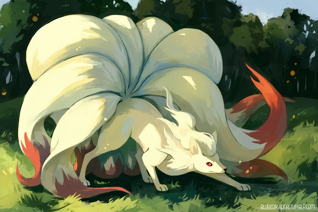 Ninetales By Bluekomadori On DeviantArt