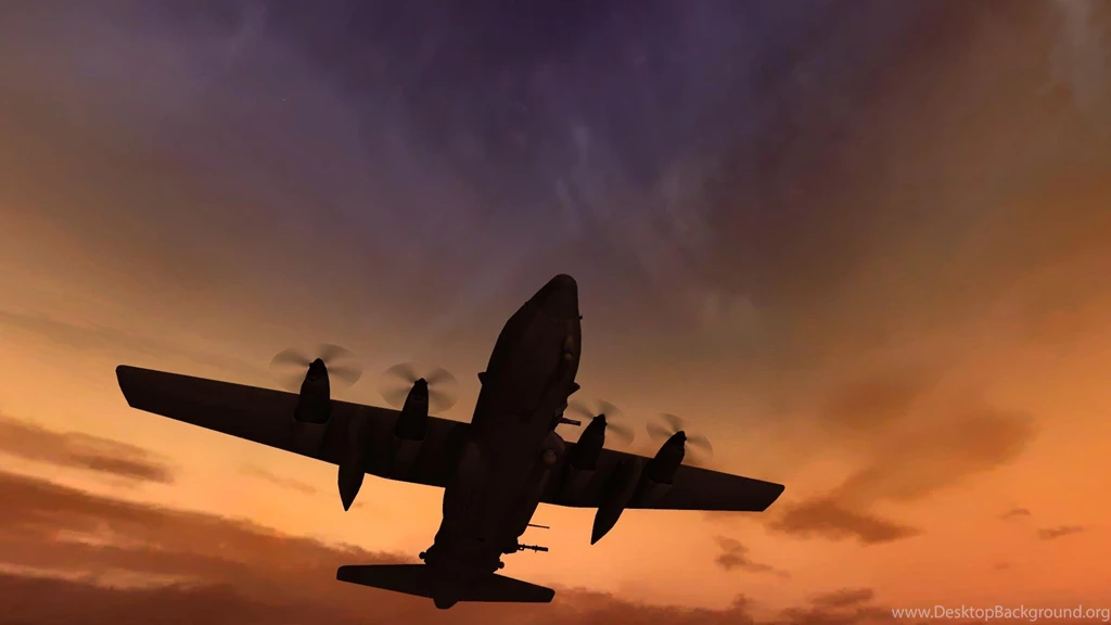 AC 130 Spectre, First Light Map Image Alpha Project