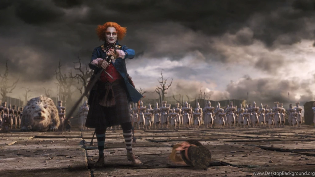 Download Tim Burton Alice In Wonderland Mad Hatter Wallpapers ...
