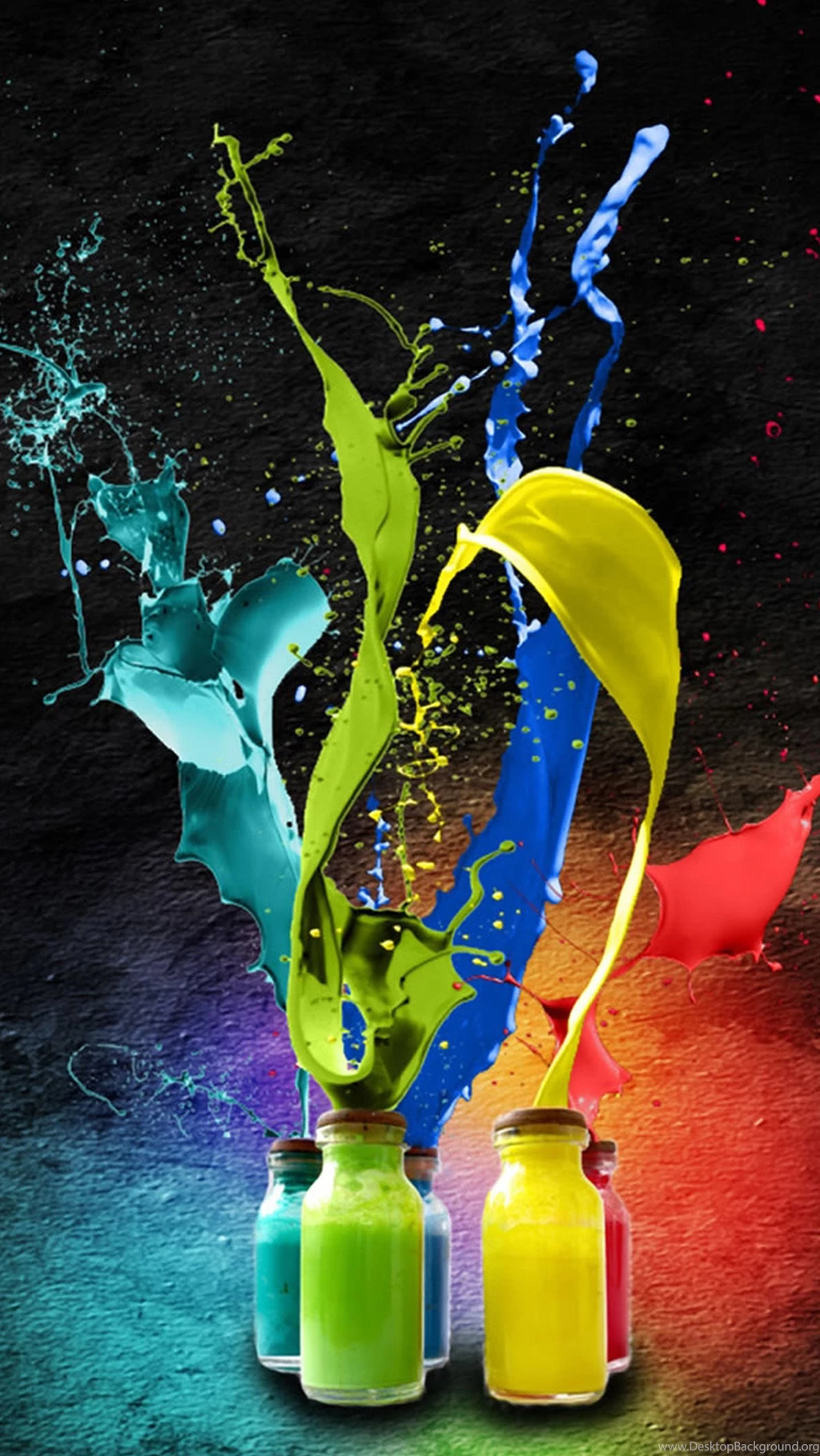 3D Painting Galaxy S6 Wallpapers