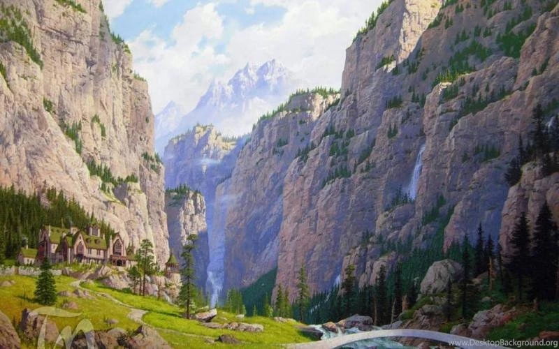 Ted Nasmith Lord Of The Rings Wallpaper,mount HD Wallpaper,nature ...