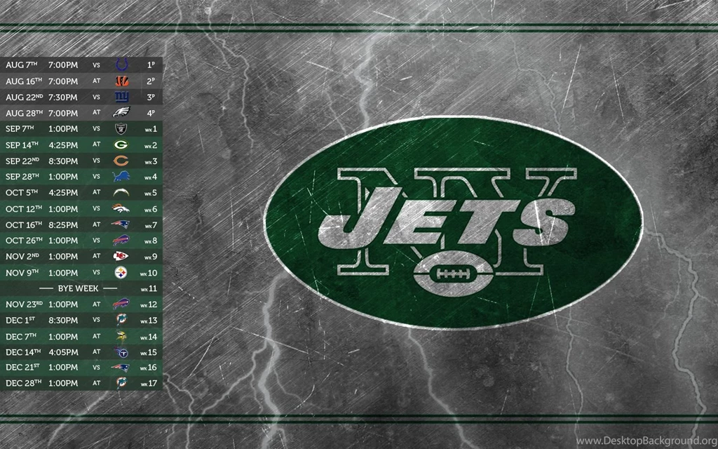Here Is A Jets 2014 Schedule Wallpapers I Made For Myself. Enjoy ...