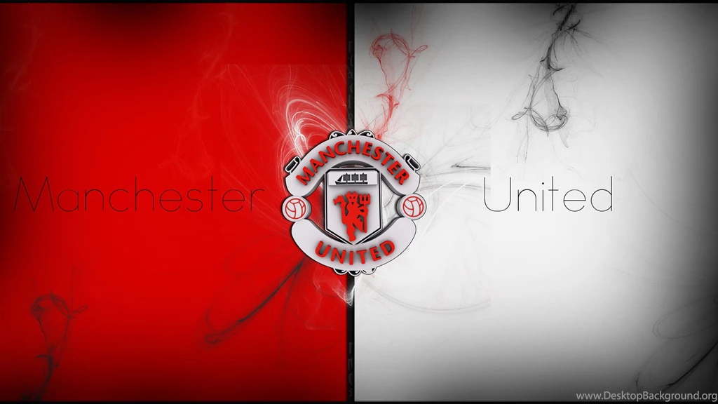 Artistic Wallpapers Of Manchester United Logo And Red White ...