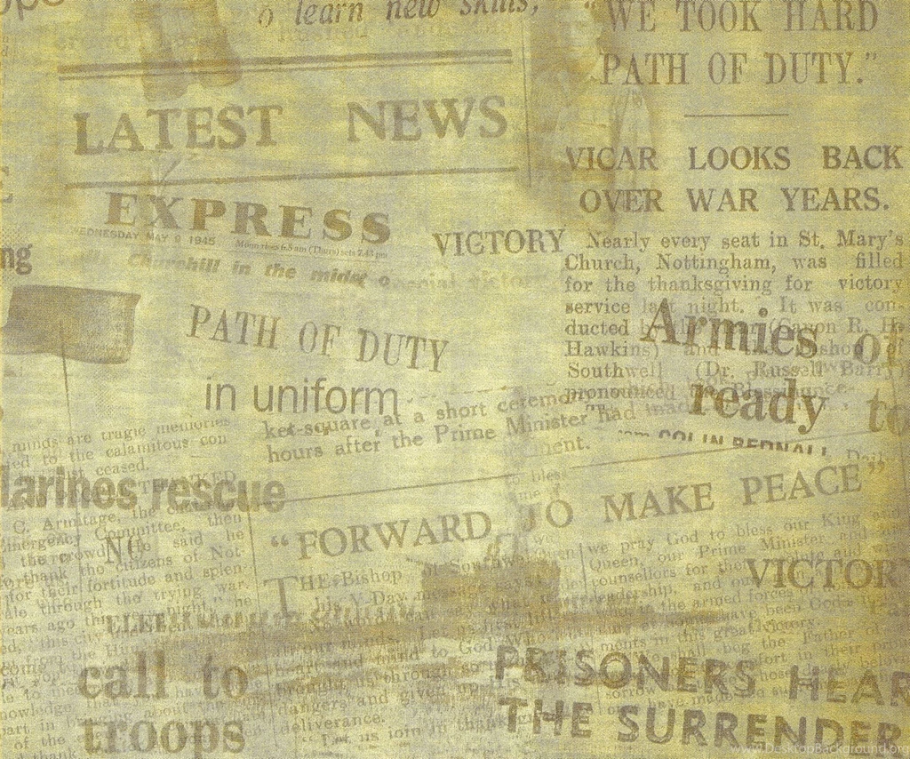 Newspaper Print Backgrounds Five