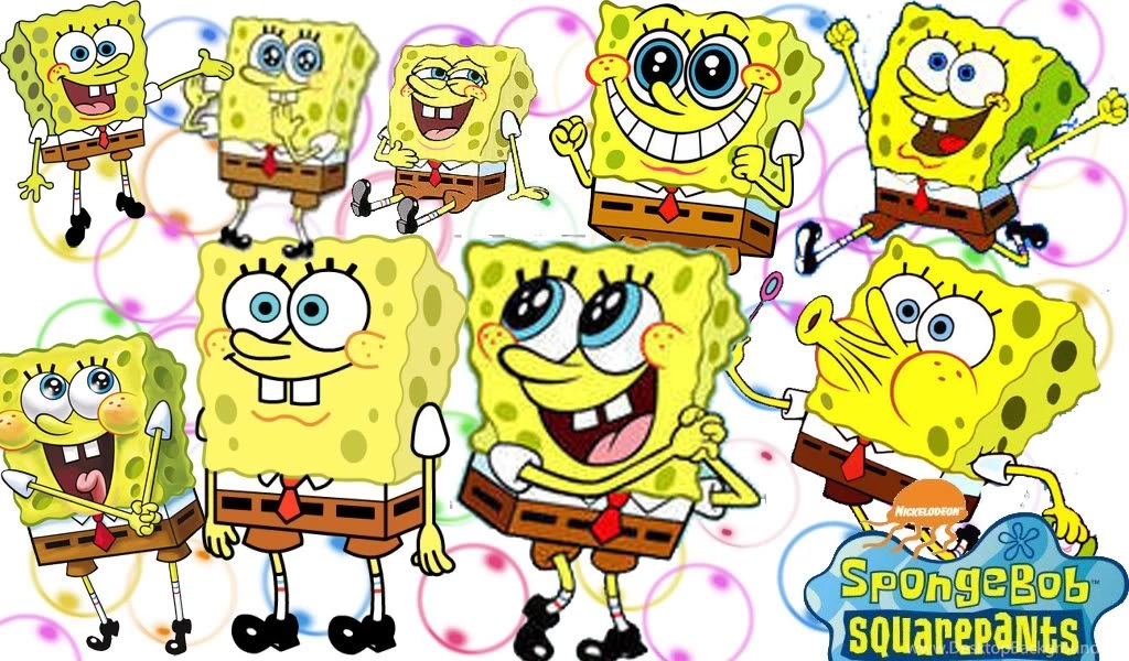 Wallpapers Happy Birthday Spongebob Cool Graphic With 1024x600 ...