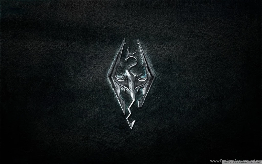 Skyrim Logo HD Desktop Wallpapers : High Definition : Fullscreen ...