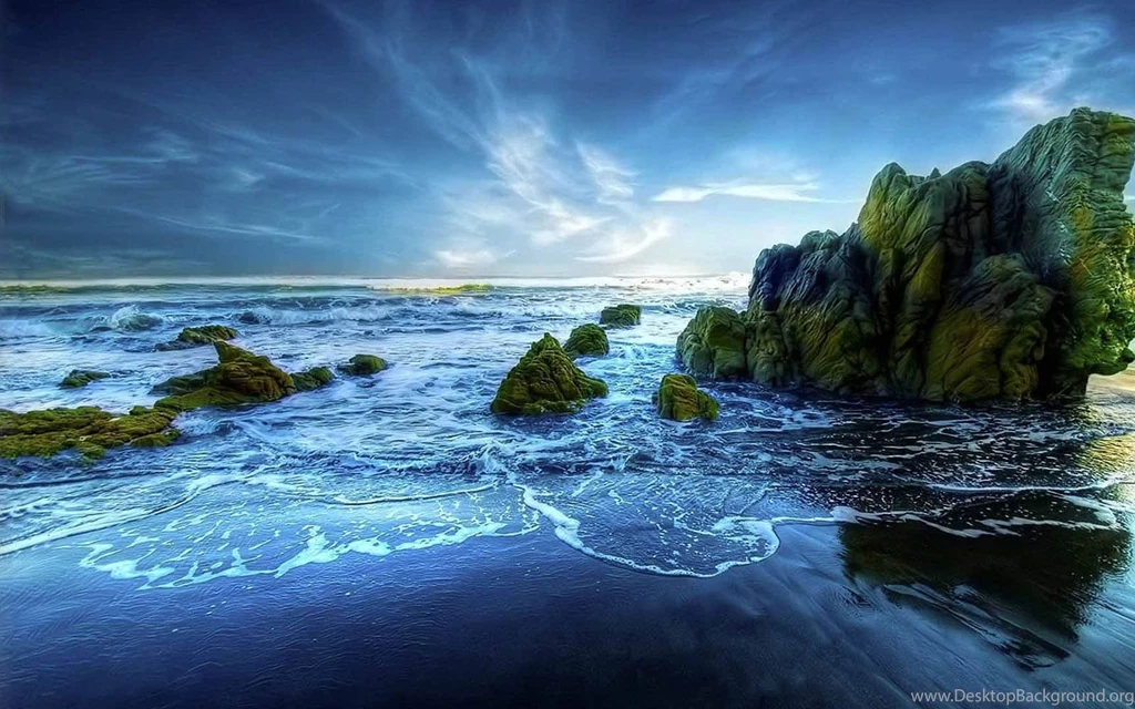 Rocky Beach Live Wallpapers For PC