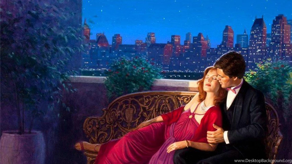 ROMANTIC EVENING WALLPAPER   (