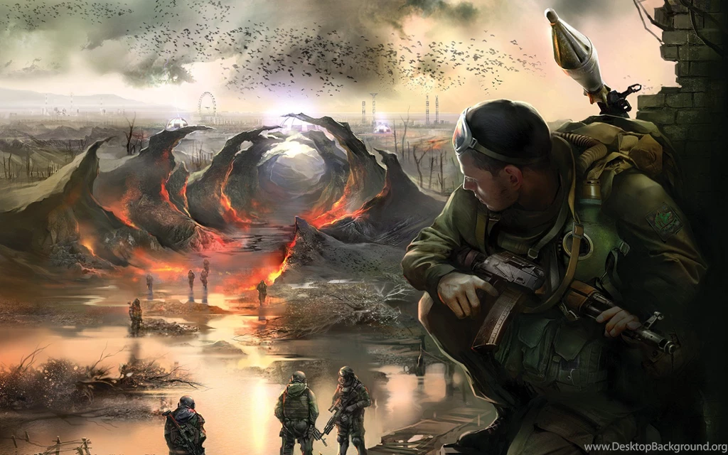 Backgrounds Sky Clear Stalker Game Computer Shadow Chernobyl : Full ...