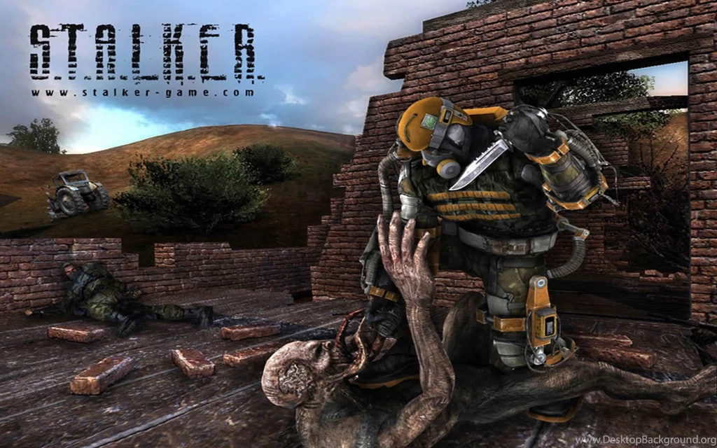Stalker And Bloodsucker In Knife Fight Action Rpg Games ...