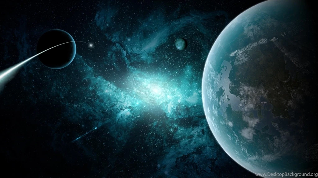 Download Wallpapers 2048x1152 Planets, Galaxies, Nebulae, Circle ...