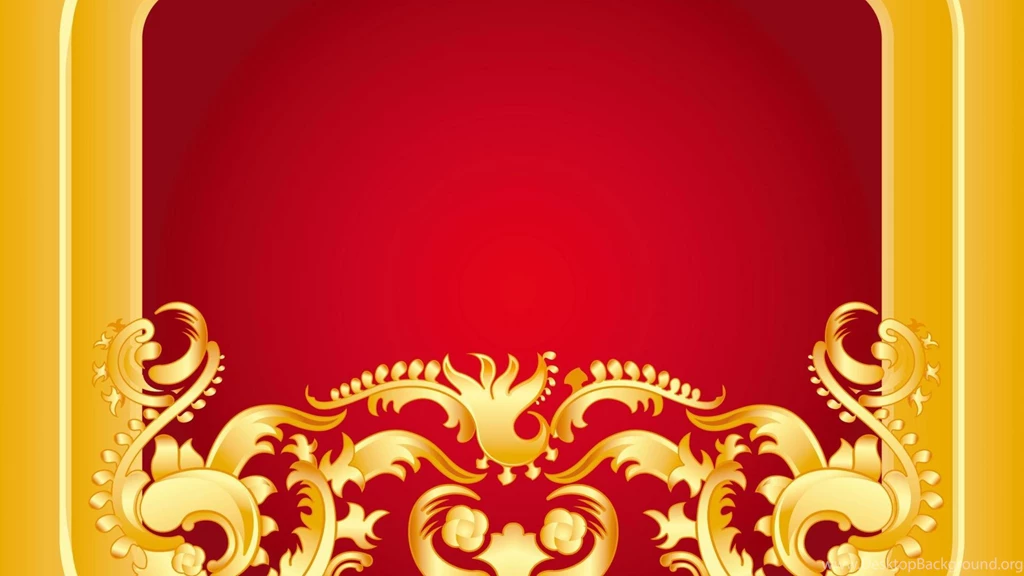 Red And Gold Wallpapers   Wallpapers Zone