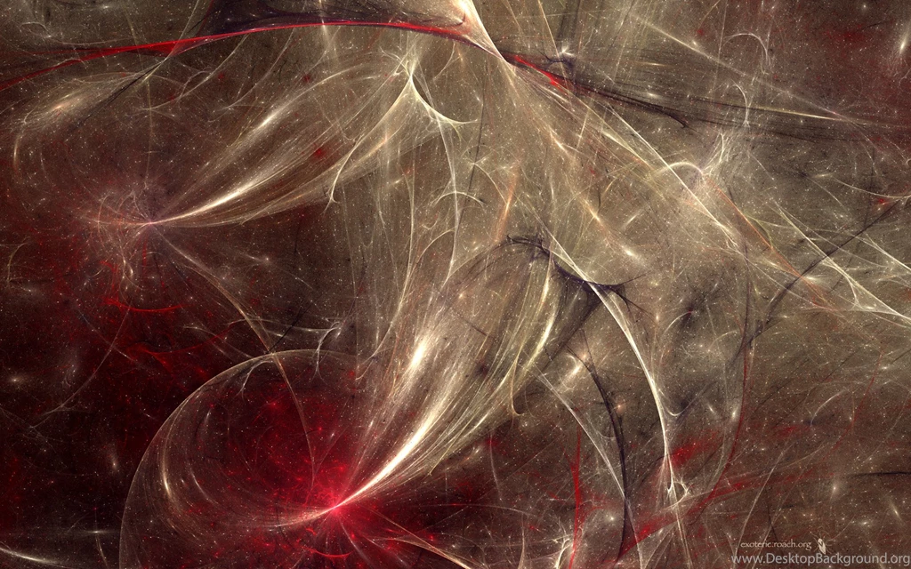 Abstract Red Gold Lines Exoteric Roach