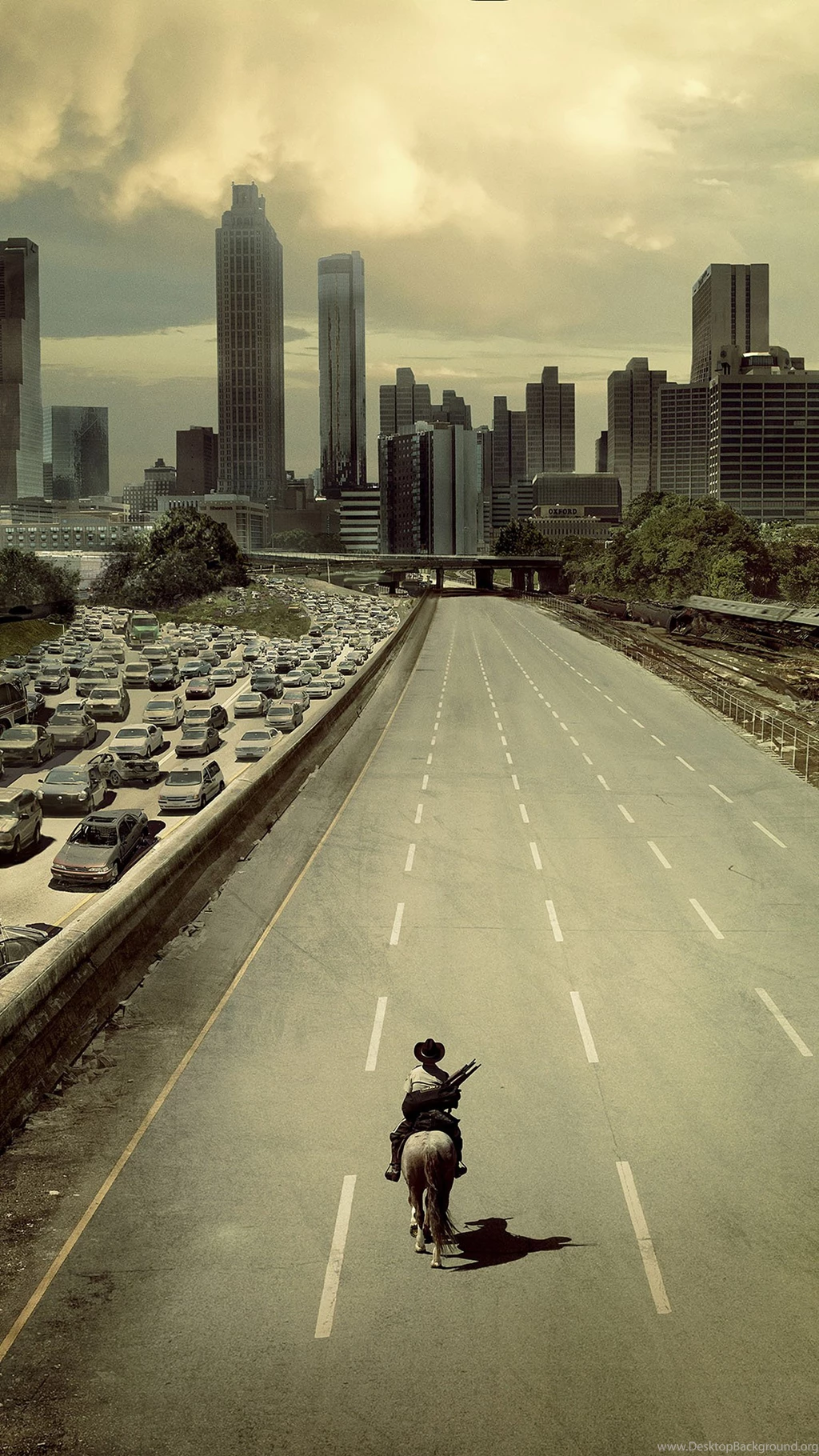 Walking Dead Atlanta City Android Wallpapers Free Download