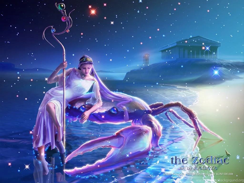 Wallpapers Zodiak Sign Pisces Cancer Mythology Zodiac Signs ...