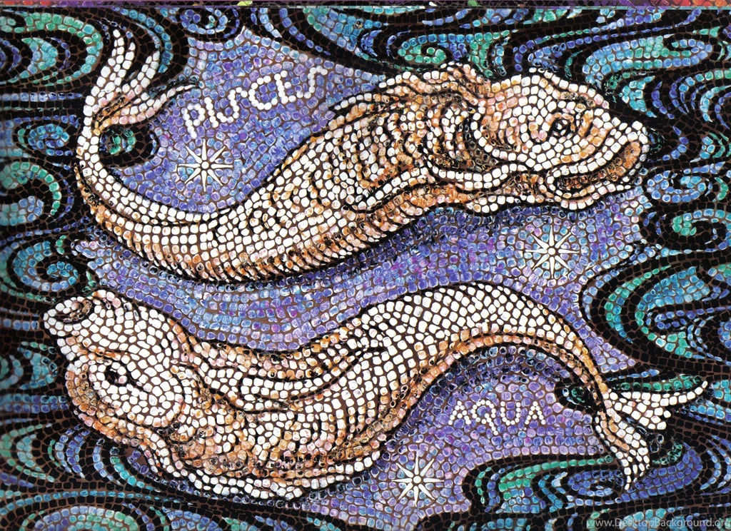 Pisces, Mosaic Wallpapers And Images Wallpapers, Pictures, Photos
